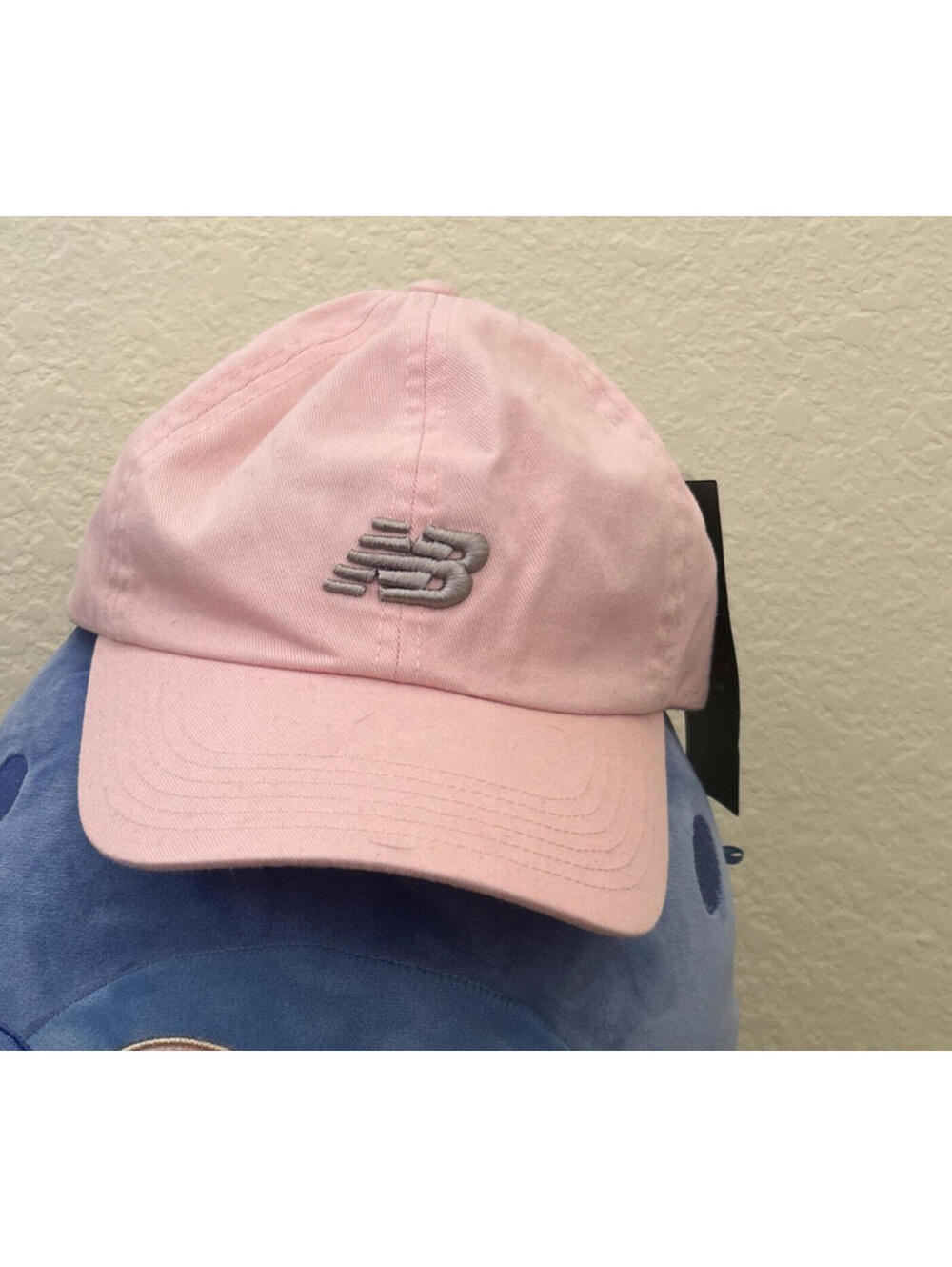New Balance Unisex Pink 6 Panel Performance Cap Hat One Size Pink NEW Embroidery